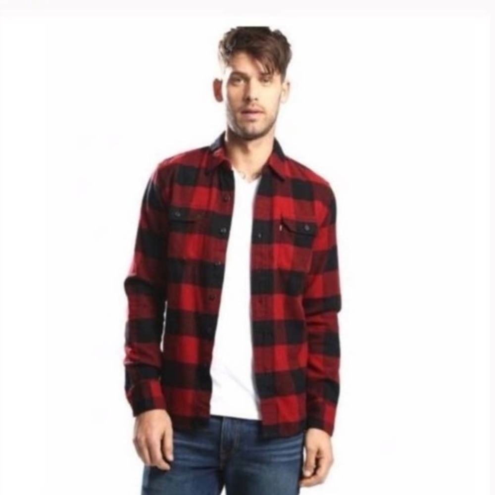 Levi’s Plaid Button Down